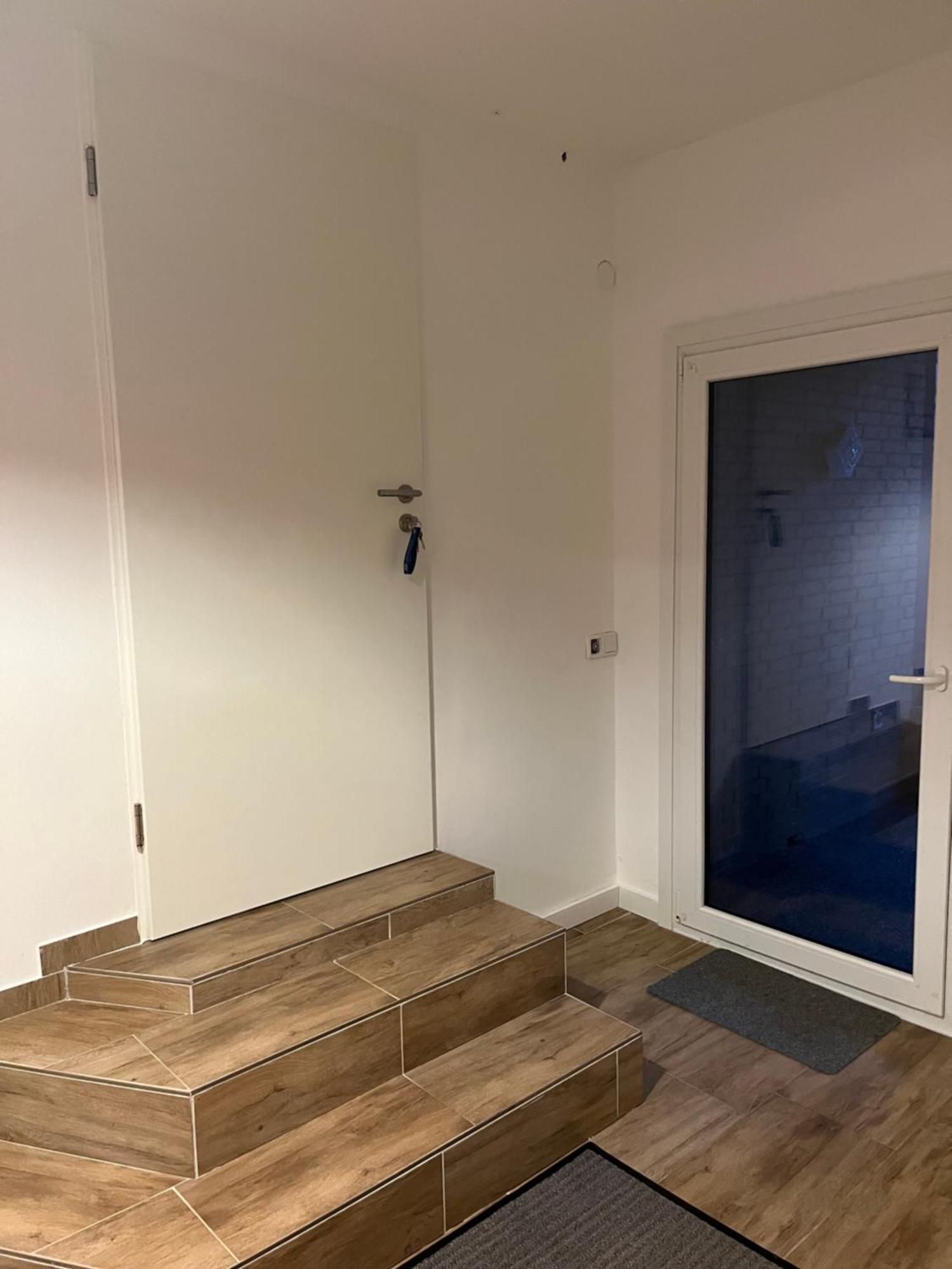 Wunderschoene Ferienwohnung Mit Balkon Auf Dem Bauernhof Greven Exterior photo